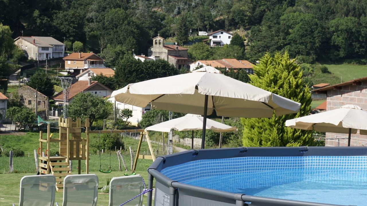 Casa Madrazo Con Piscina Y Parrillas Praves Exterior photo